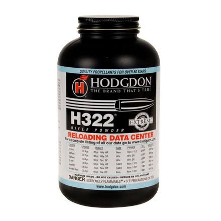 Hodgdon H322 Smokeless Pulver (0,5 Kg)