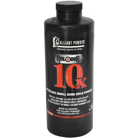 Alliant Reloder 10X Smokeless Small Rifle Pulver (0.5 Kg)