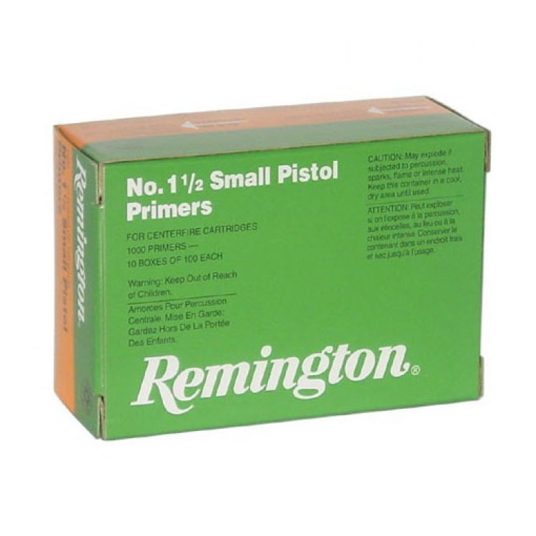 Zündhütchen Remington #1 1/2 Small Pistol | 1000 Stück